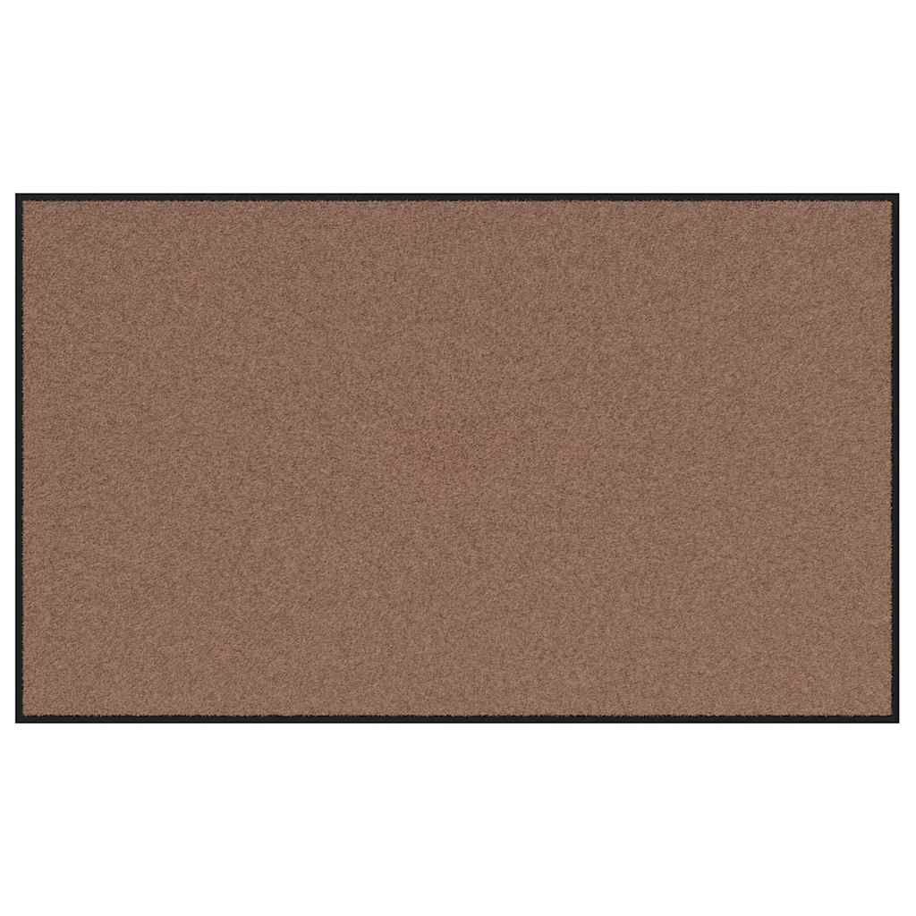 vidaXL Doormat Brown and Black 90 x 150 cm 100% Polyamide