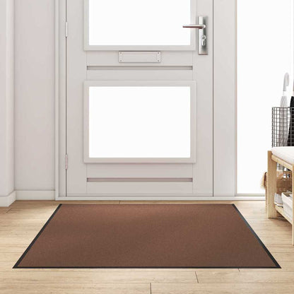 vidaXL Doormat Brown and Black 120 x 180 cm 100% Polyamide