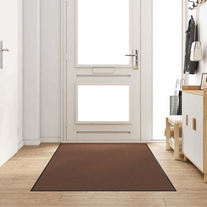 vidaXL Doormat Brown and Black 120 x 250 cm 100% Polyamide
