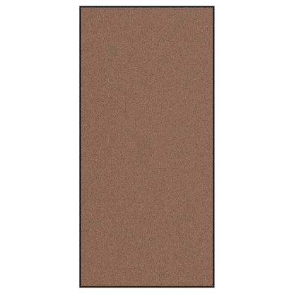 vidaXL Doormat Brown and Black 120 x 250 cm 100% Polyamide