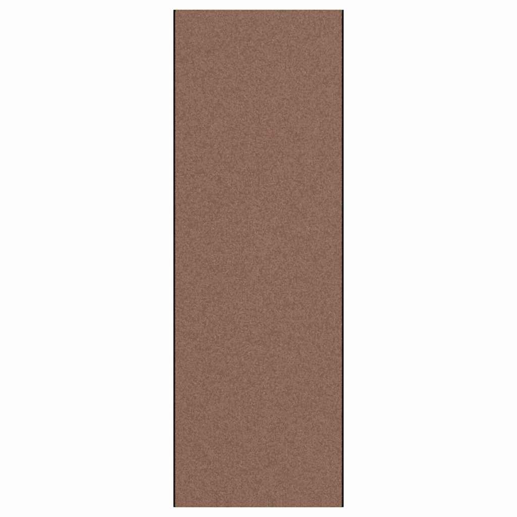 vidaXL Doormat Brown and Black 120 x 350 cm 100% Polyamide