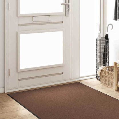 vidaXL Doormat Brown and Black 120 x 400 cm 100% Polyamide