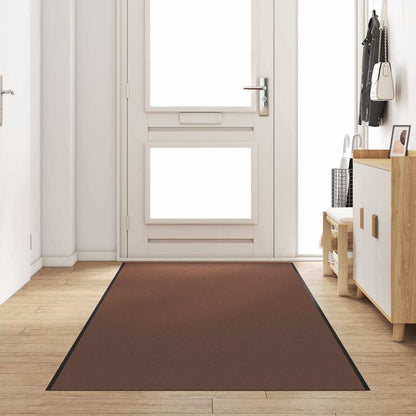 vidaXL Doormat Brown and Black 120 x 400 cm 100% Polyamide