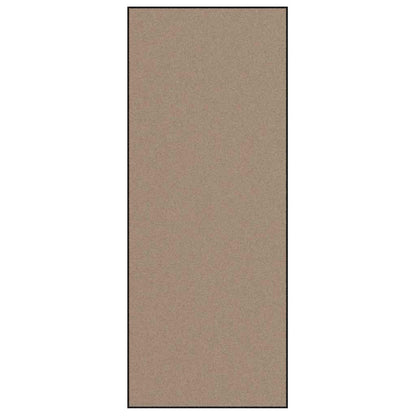 vidaXL Doormat Beige and Black 120 x 300 cm 100% Polyamide