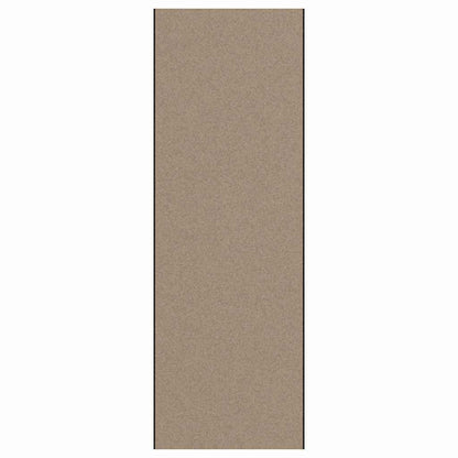 vidaXL Doormat Beige and Black 120 x 350 cm 100% Polyamide