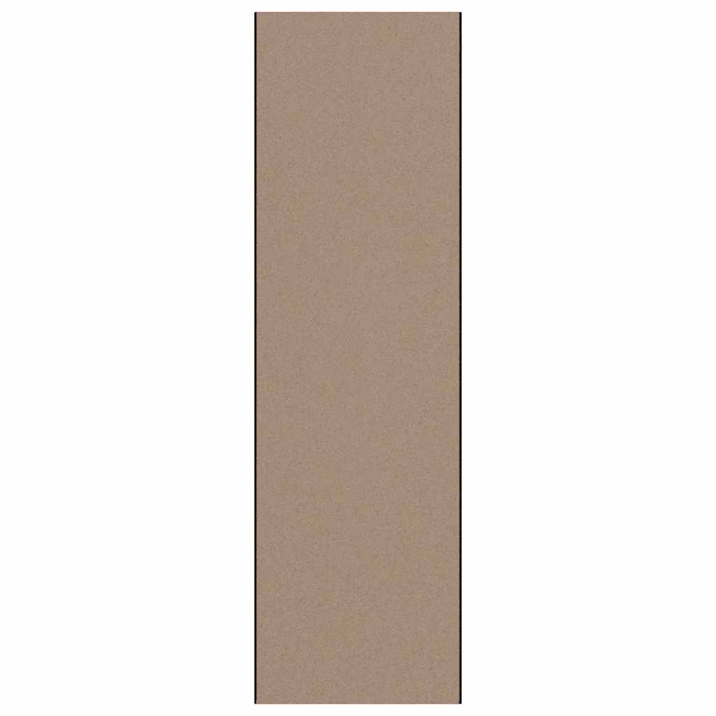 vidaXL Doormat Beige and Black 120 x 400 cm 100% Polyamide