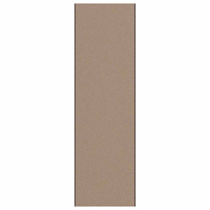 vidaXL Doormat Beige and Black 120 x 400 cm 100% Polyamide