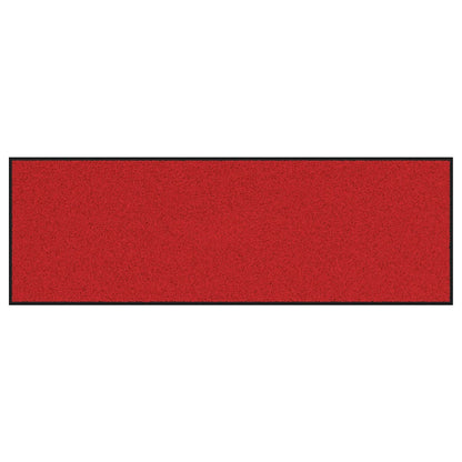 vidaXL Doormat Red and Black 60 x 180 cm 100% Polyamide