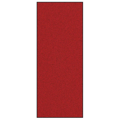 vidaXL Doormat Red and Black 120 x 300 cm 100% Polyamide