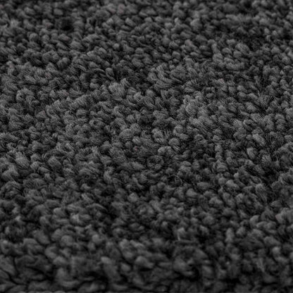 vidaXL Shaggy Rug with Latex Backing Dark Grey 120x120 cm