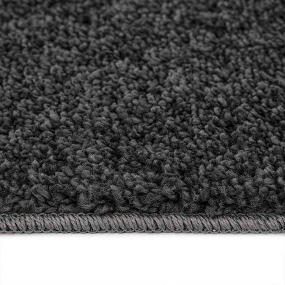 vidaXL Shaggy Rug with Latex Backing Dark Grey 120x120 cm