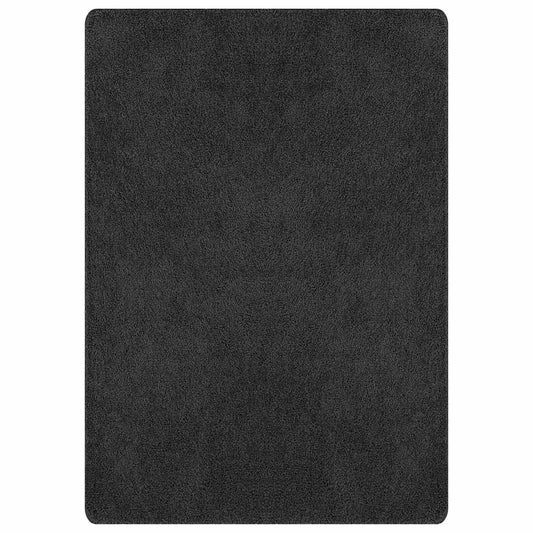vidaXL Anti-slip Shaggy Rug Dark grey 240 x 340 cm PP