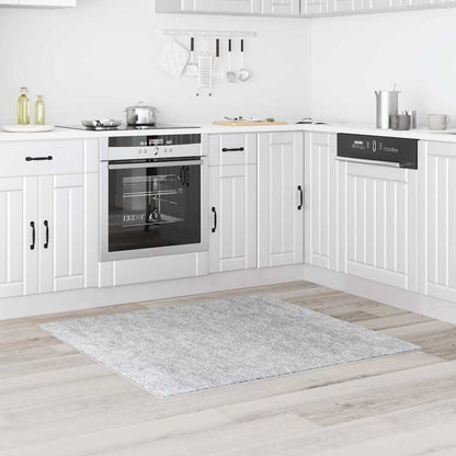 vidaXL Anti-slip Shaggy Rug Grey 120 x 120 cm PP