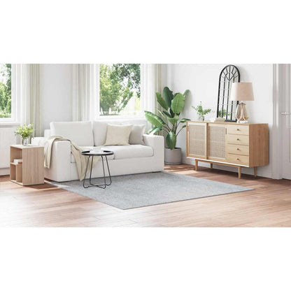 vidaXL Shaggy Rug High Pile Grey 200x200 cm PP