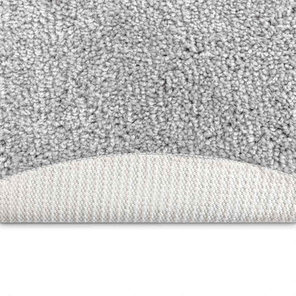 vidaXL Anti-slip Shaggy Rug Grey 90 x 90 cm PP