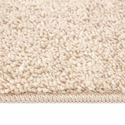 vidaXL Anti-slip Shaggy Rug Cream 200 x 200 cm PP