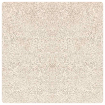 vidaXL Anti-slip Shaggy Rug Cream 200 x 200 cm PP
