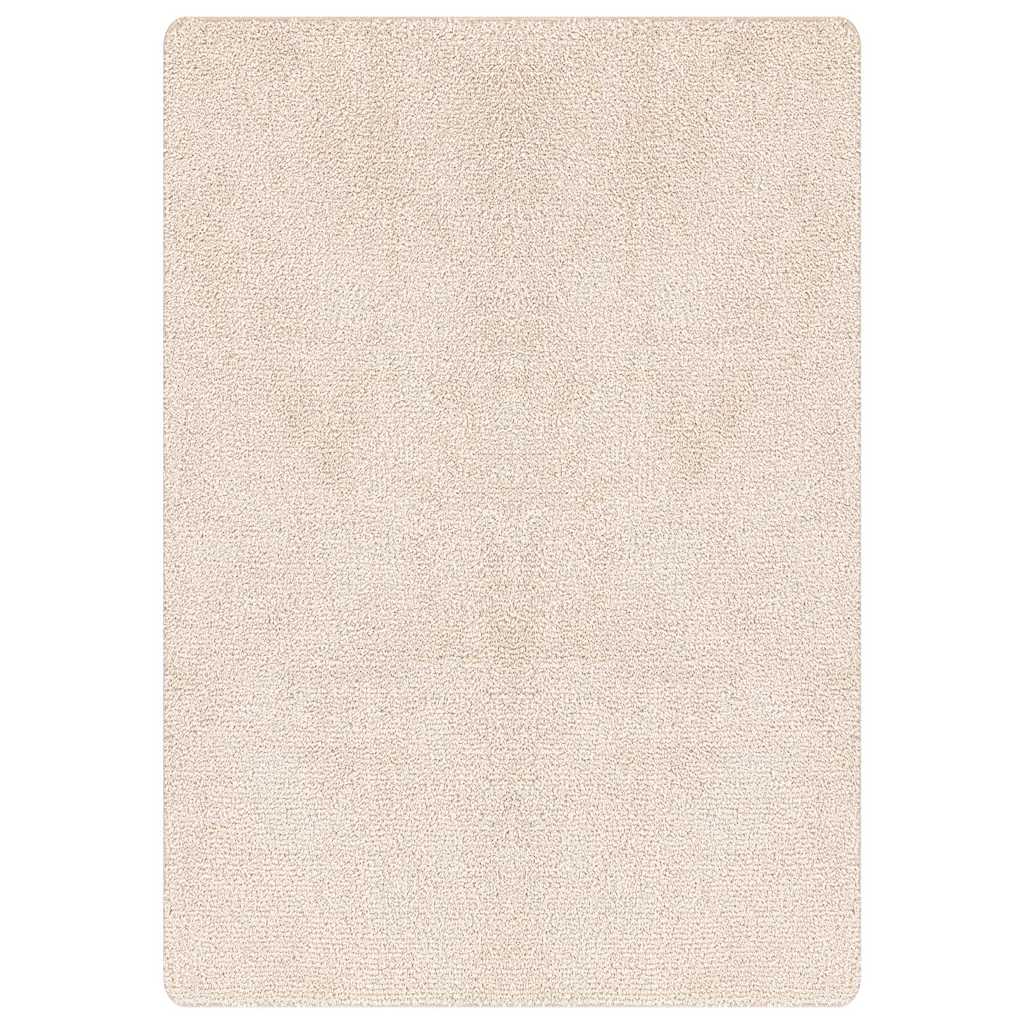 vidaXL Anti-slip Shaggy Rug Cream 240 x 340 cm PP