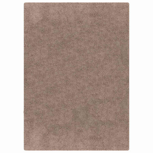 vidaXL Anti-slip Shaggy Rug Brown 120 x 170 cm PP