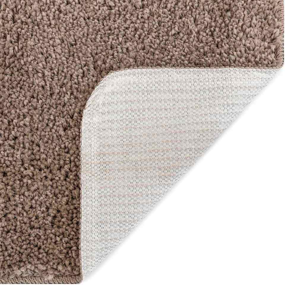 vidaXL Anti-slip Shaggy Rug Brown 240 x 340 cm PP