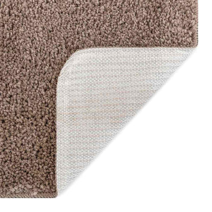 vidaXL Anti-slip Shaggy Rug Brown 240 x 340 cm PP