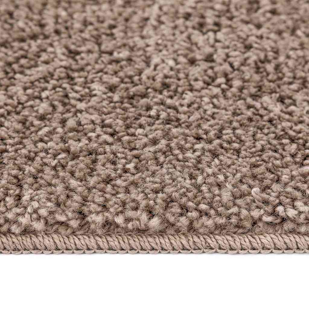 vidaXL Anti-slip Shaggy Rug Brown 240 x 340 cm PP