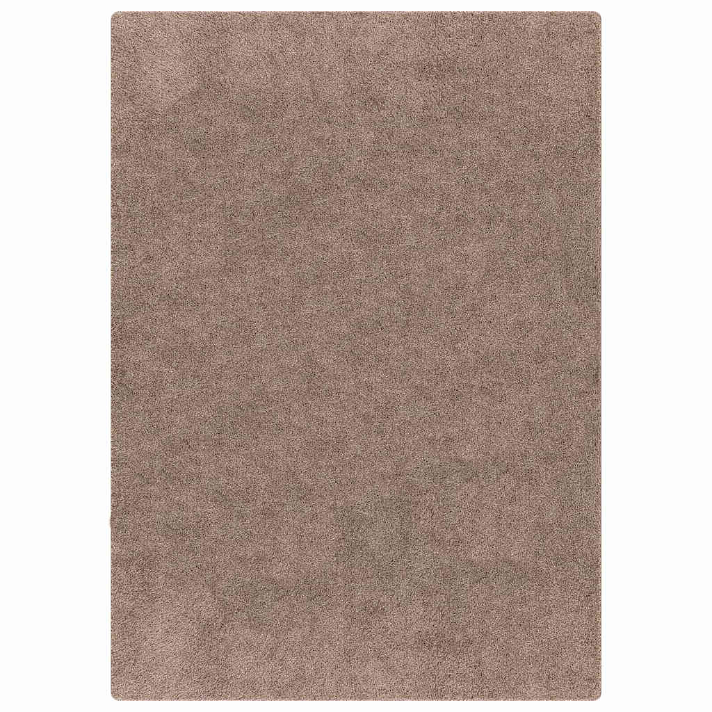 vidaXL Anti-slip Shaggy Rug Brown 240 x 340 cm PP