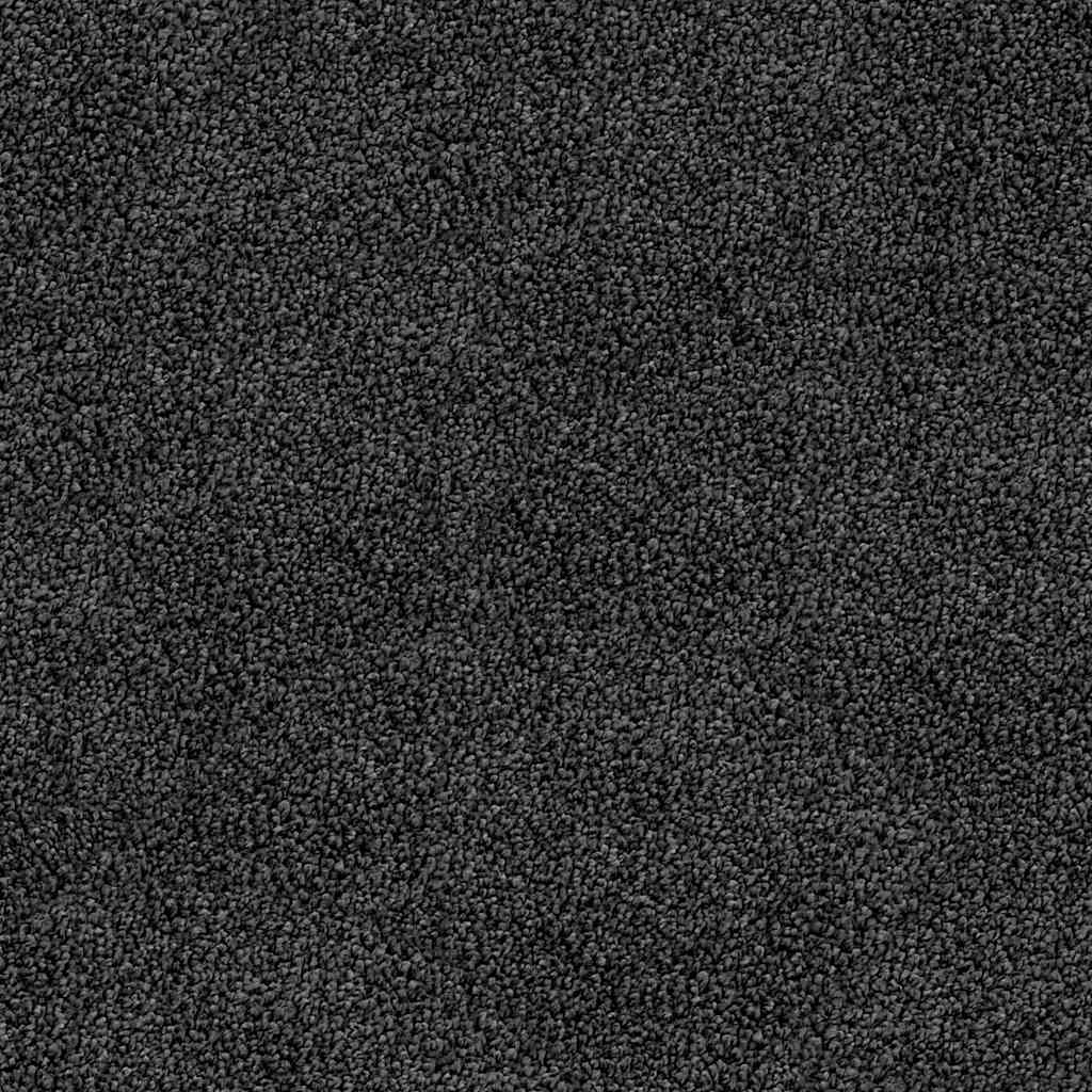 vidaXL Anti-slip Bath Mat with Toilet Cut Dark Grey 50 x 50 cm PP