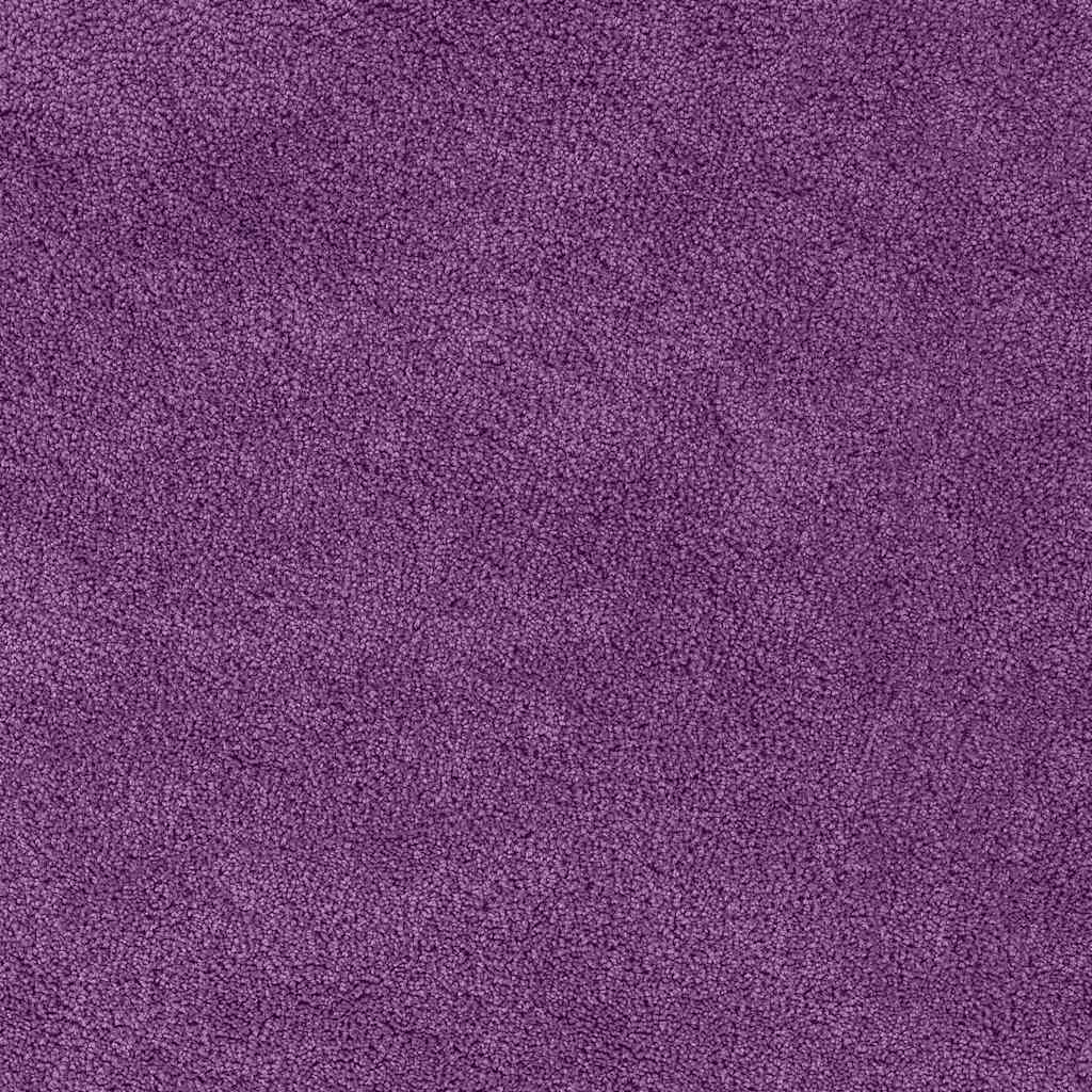 vidaXL Anti-slip Bath Mat with Toilet Cut Purple 50 x 50 cm PP