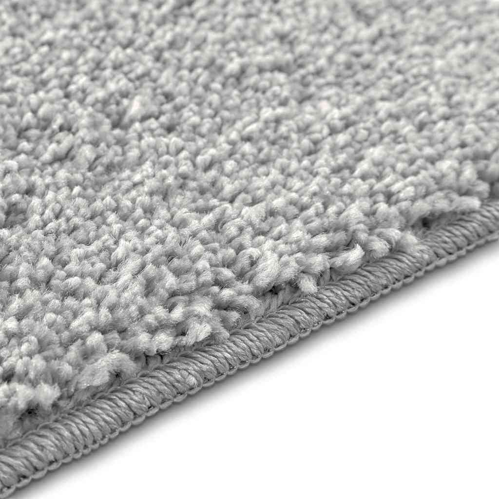 vidaXL Anti-slip Bath Mat Grey 50 x 80 cm PP