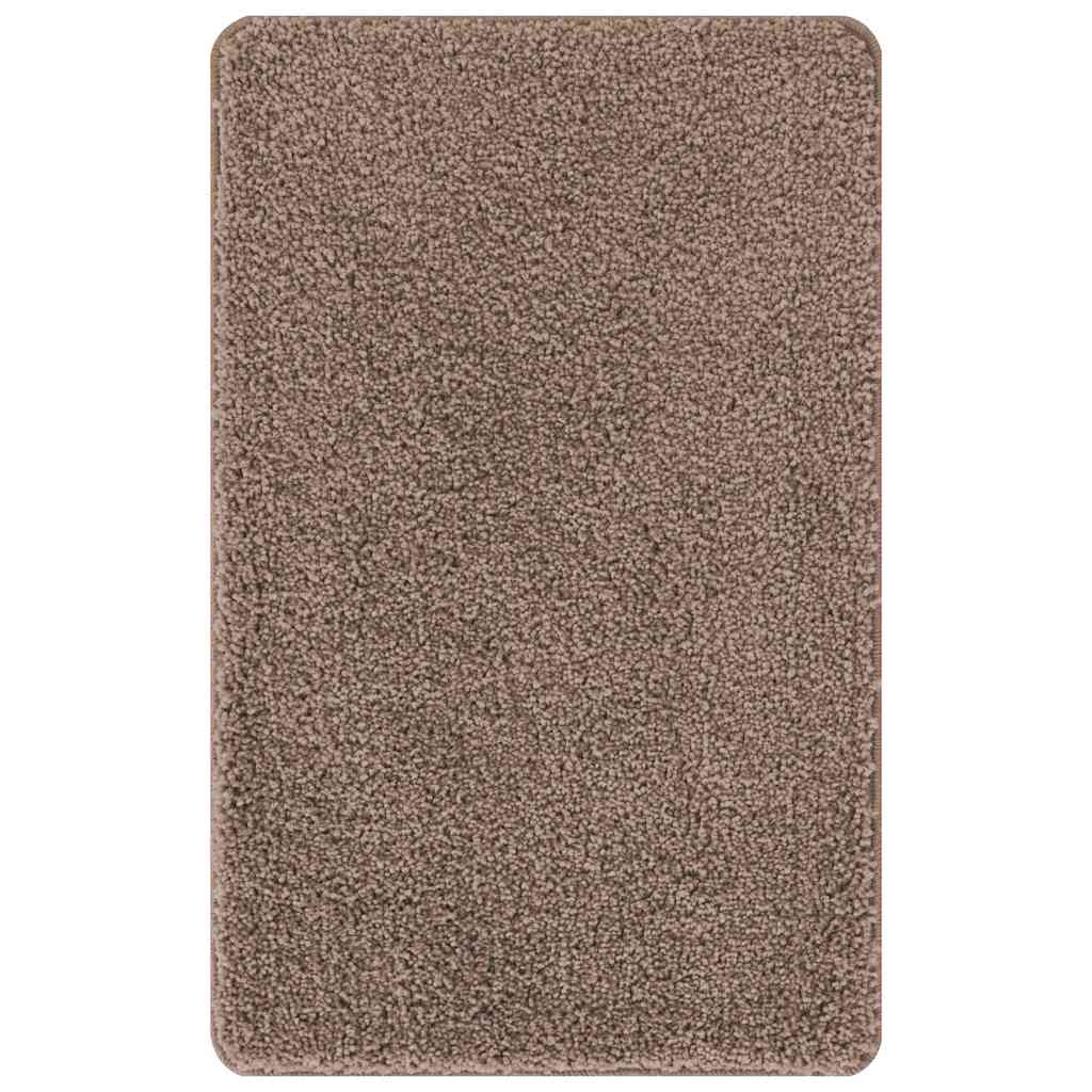 vidaXL Anti-slip Bath Mat Brown 50 x 80 cm PP