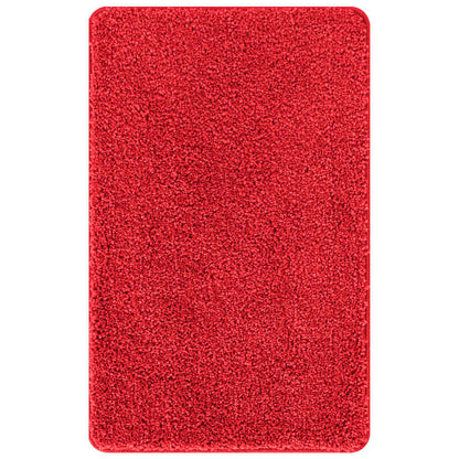 vidaXL Anti-slip Bath Mat Red 50 x 80 cm PP