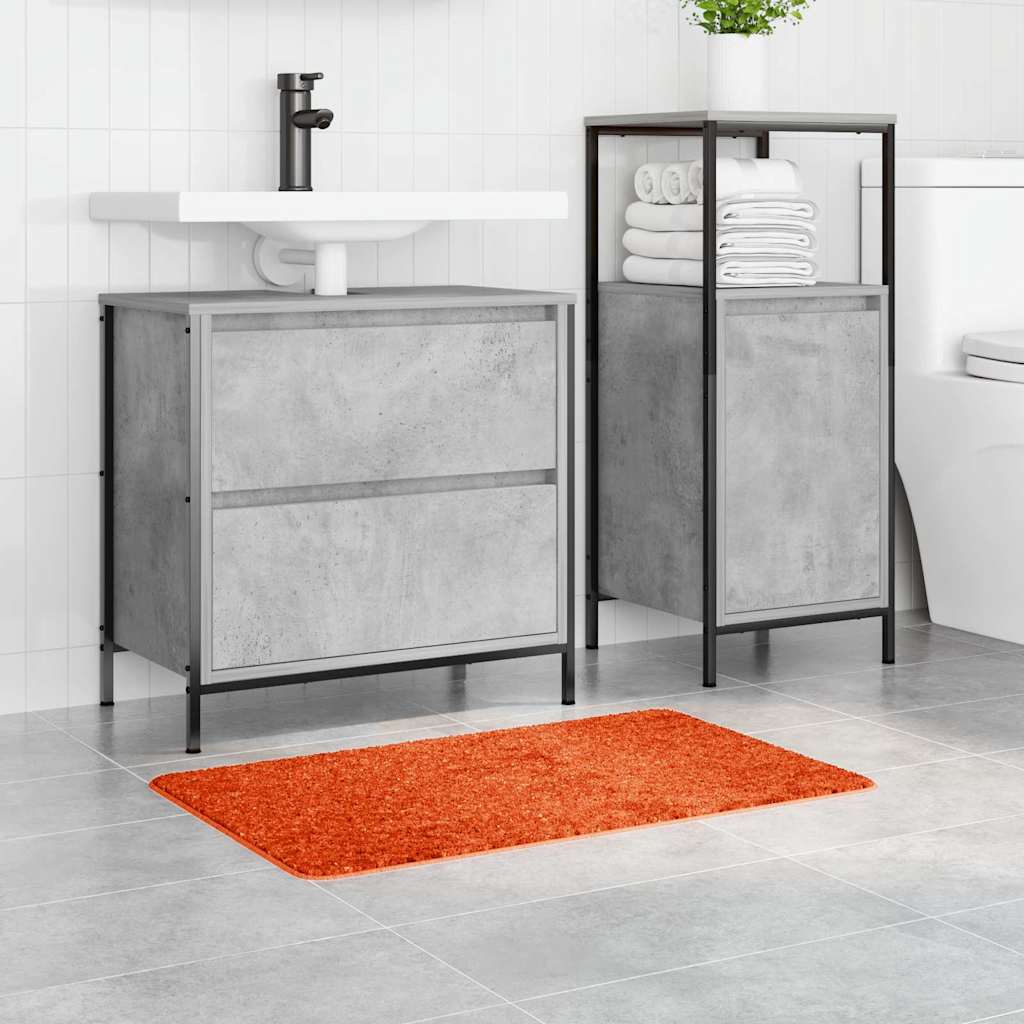 vidaXL Anti-slip Bath Mat Orange 50 x 80 cm PP