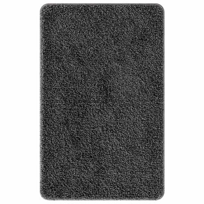 vidaXL Anti-slip Bath Mat Dark grey 60 x 90 cm PP