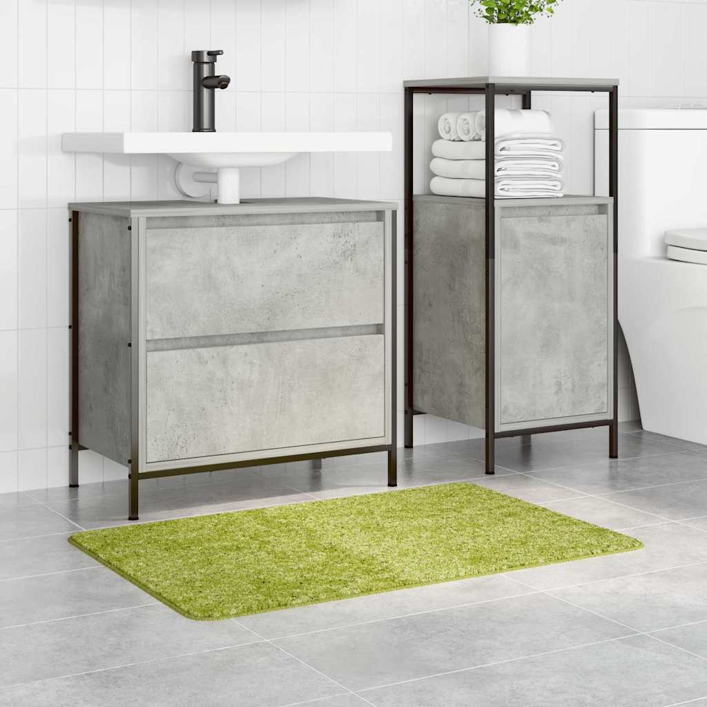 vidaXL Anti-slip Bath Mat Green 60 x 90 cm PP