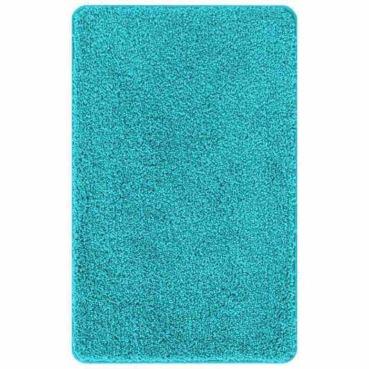 vidaXL Anti-slip Bath Mat Turquoise 60 x 90 cm PP
