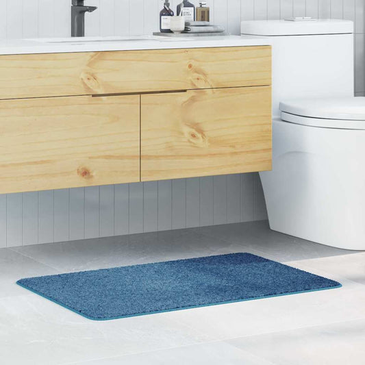 vidaXL Anti-slip Bath Mat Blue 60 x 90 cm PP