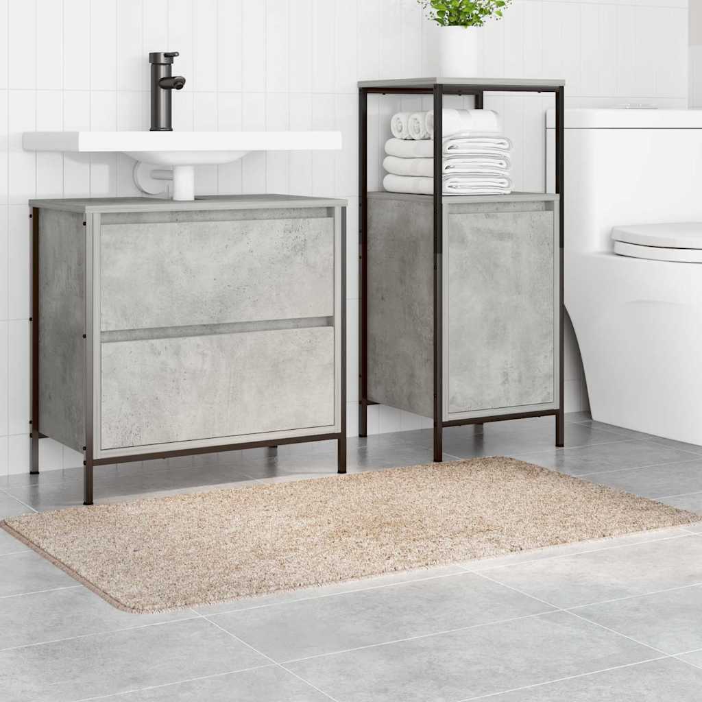 vidaXL Anti-slip Bath Mat Cream 70 x 120 cm PP