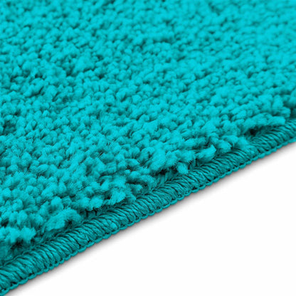 vidaXL Anti-slip Bath Mat Turquoise 70 x 120 cm PP