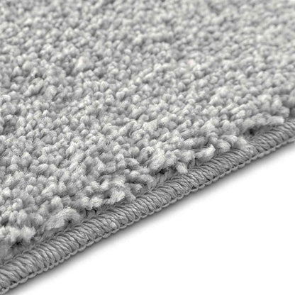 vidaXL Anti-slip Bath Mat Set 2 pcs Grey PP