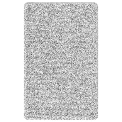 vidaXL Anti-slip Bath Mat Set 2 pcs Grey PP