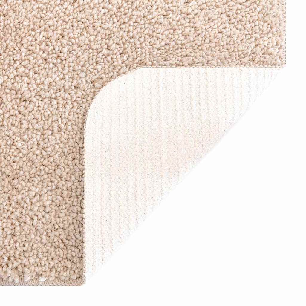 vidaXL Anti-slip Bath Mat Set 2 pcs Cream PP