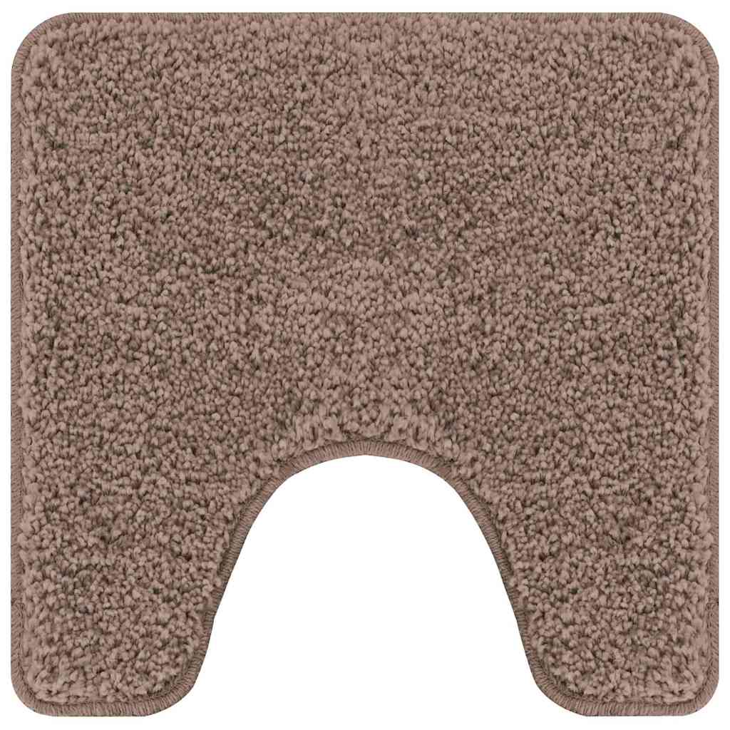 vidaXL Anti-slip Bath Mat Set 2 pcs Brown PP