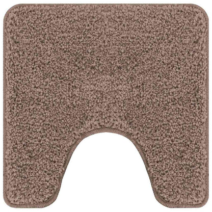 vidaXL Anti-slip Bath Mat Set 2 pcs Brown PP