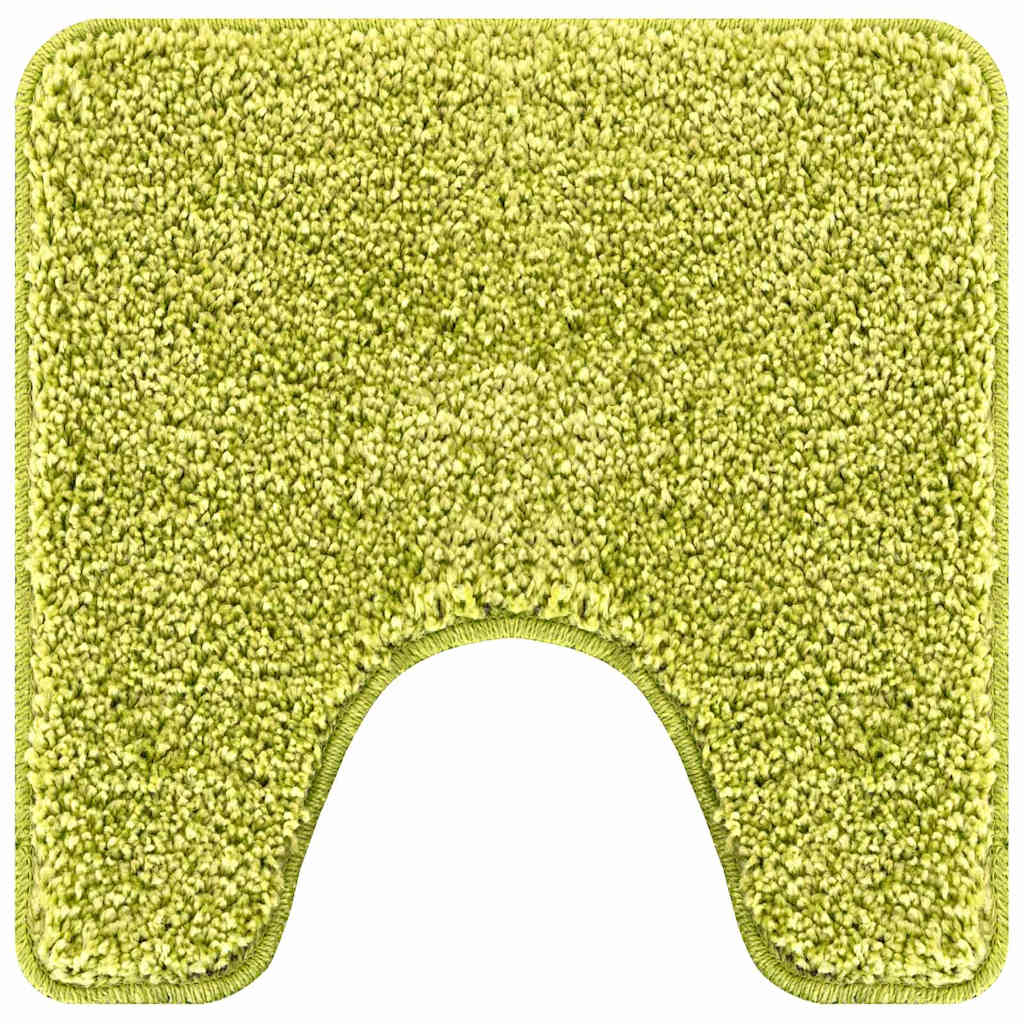 vidaXL Anti-slip Bath Mat Set 2 pcs Green PP