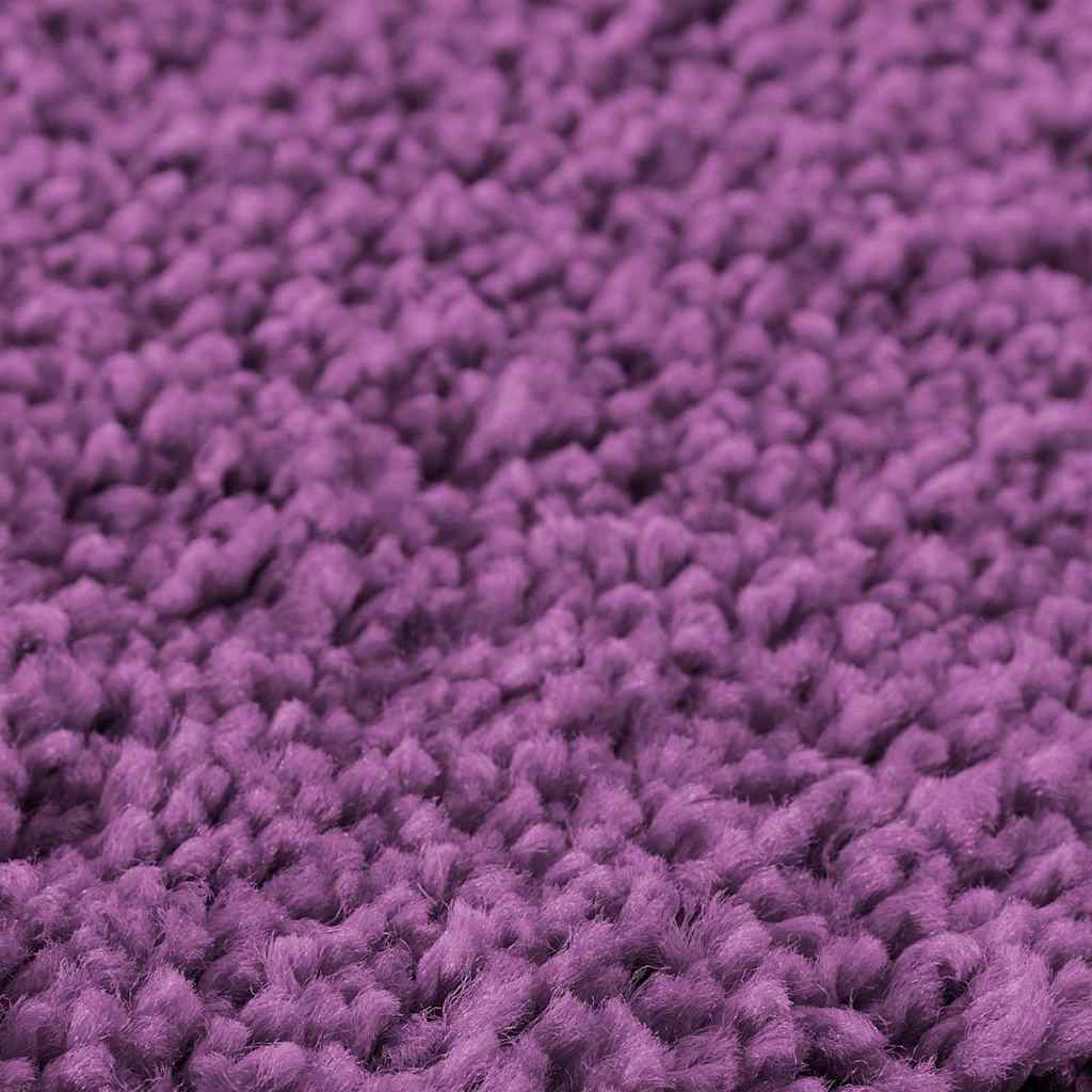 vidaXL Anti-slip Bath Mat Set 2 pcs Purple PP
