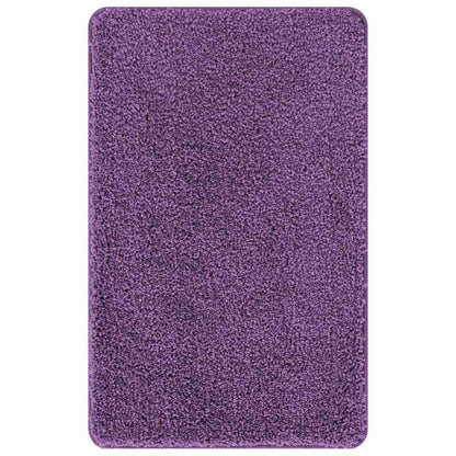 vidaXL Anti-slip Bath Mat Set 2 pcs Purple PP