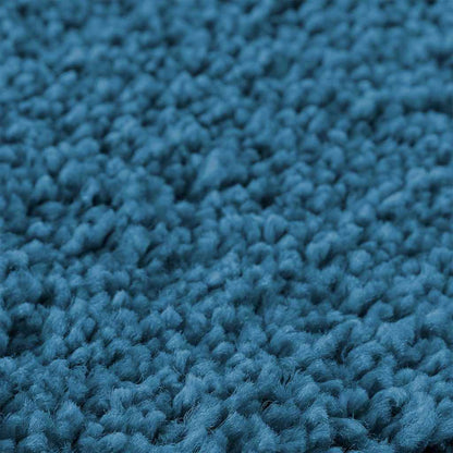 vidaXL Anti-slip Bath Mat Set 2 pcs Blue PP