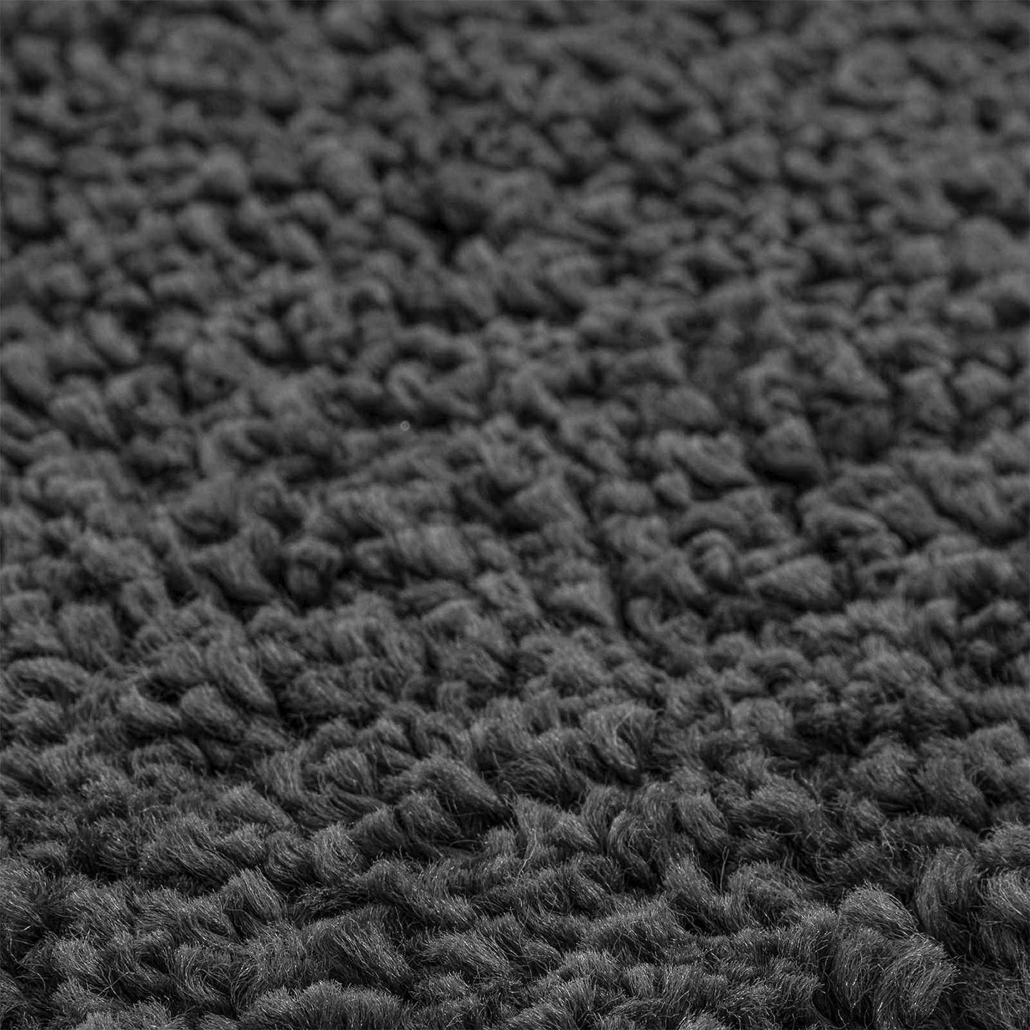 vidaXL Anti-slip Bath Mat Set 3 pcs Dark grey PP