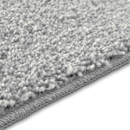 vidaXL Anti-slip Bath Mat Set 3 pcs Grey PP